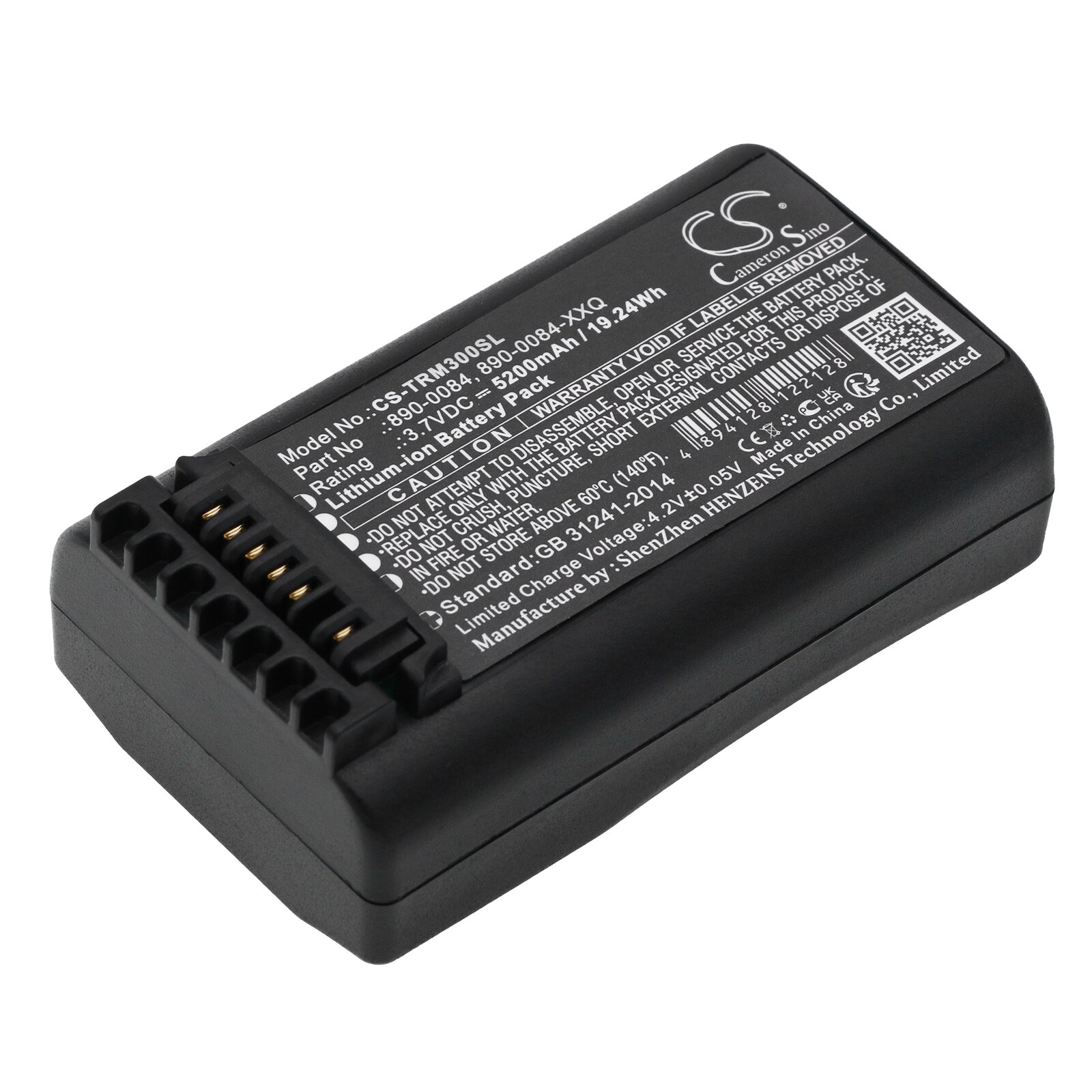 Batteri for test, undersøkelse, utstyr for Nikon Nivo M, Nivo C, NPL322 og andre.