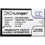 Batteri for test, undersøkelse, utstyr for Fukuda EK-168G, EK-268G, EK-468G