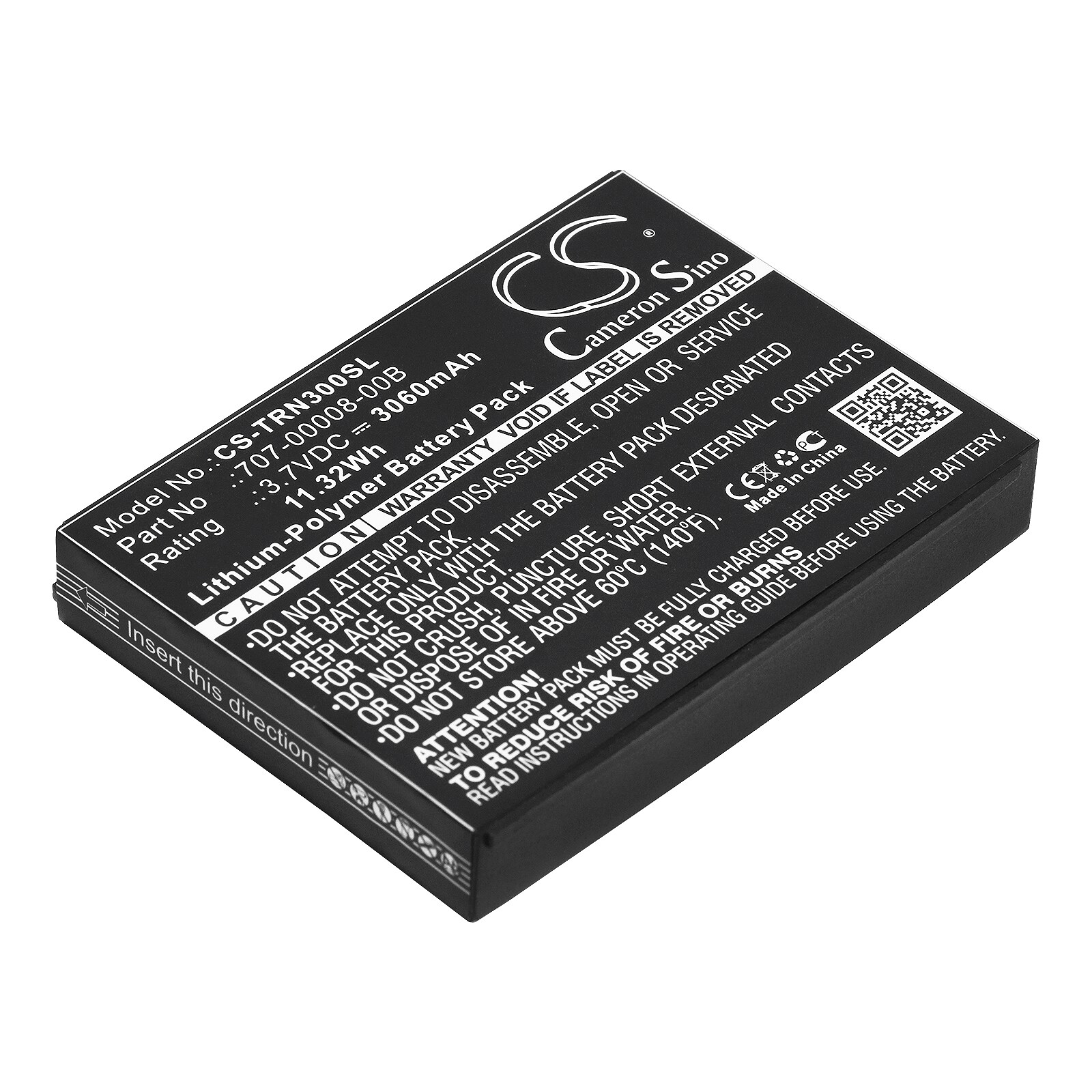 Batteri for test, undersøkelse, Utstyr for Trimble Juno 3A, Juno 3B, Juno 3D og andre.
