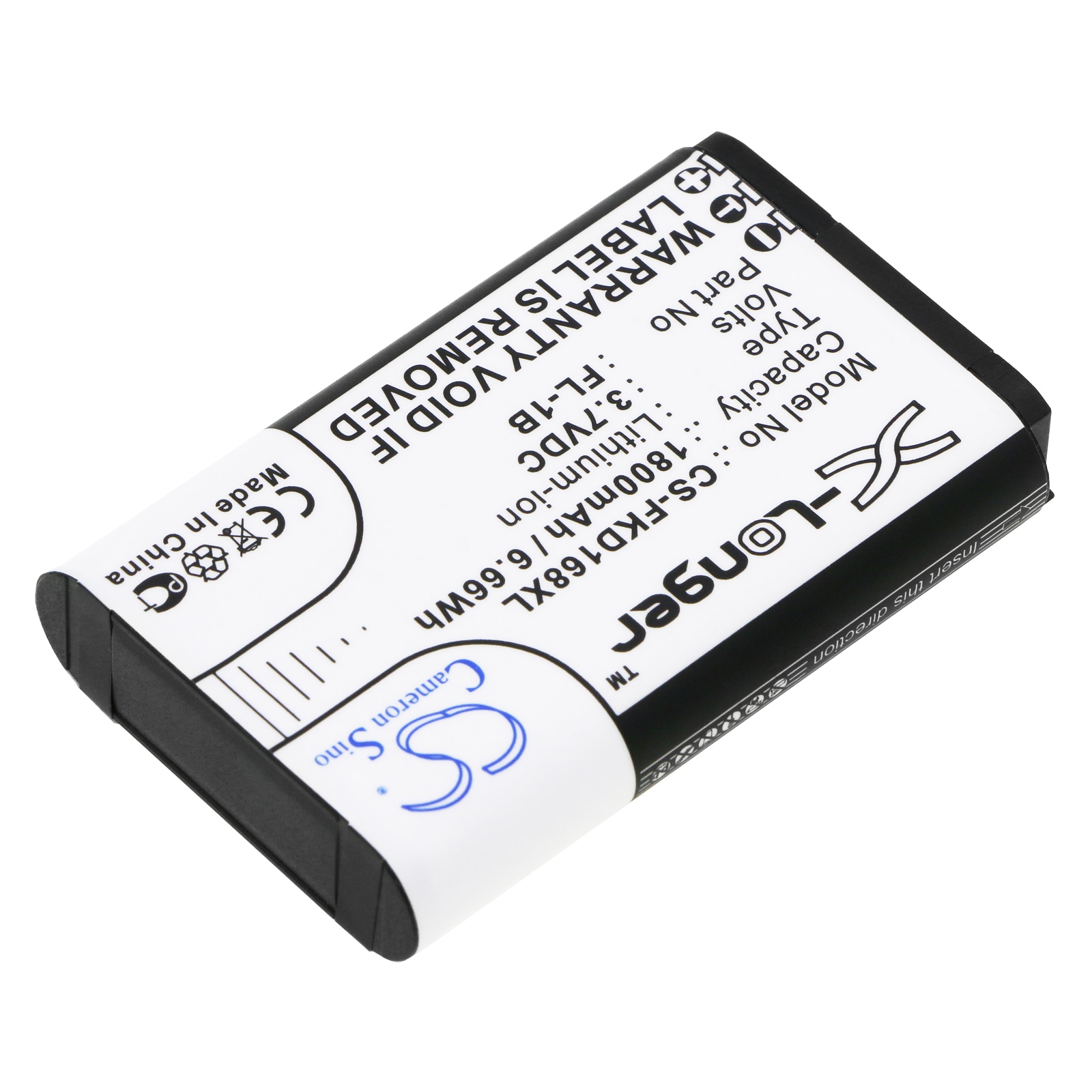 Batteri for test, undersøkelse, utstyr for Fukuda EK-168G, EK-268G, EK-468G