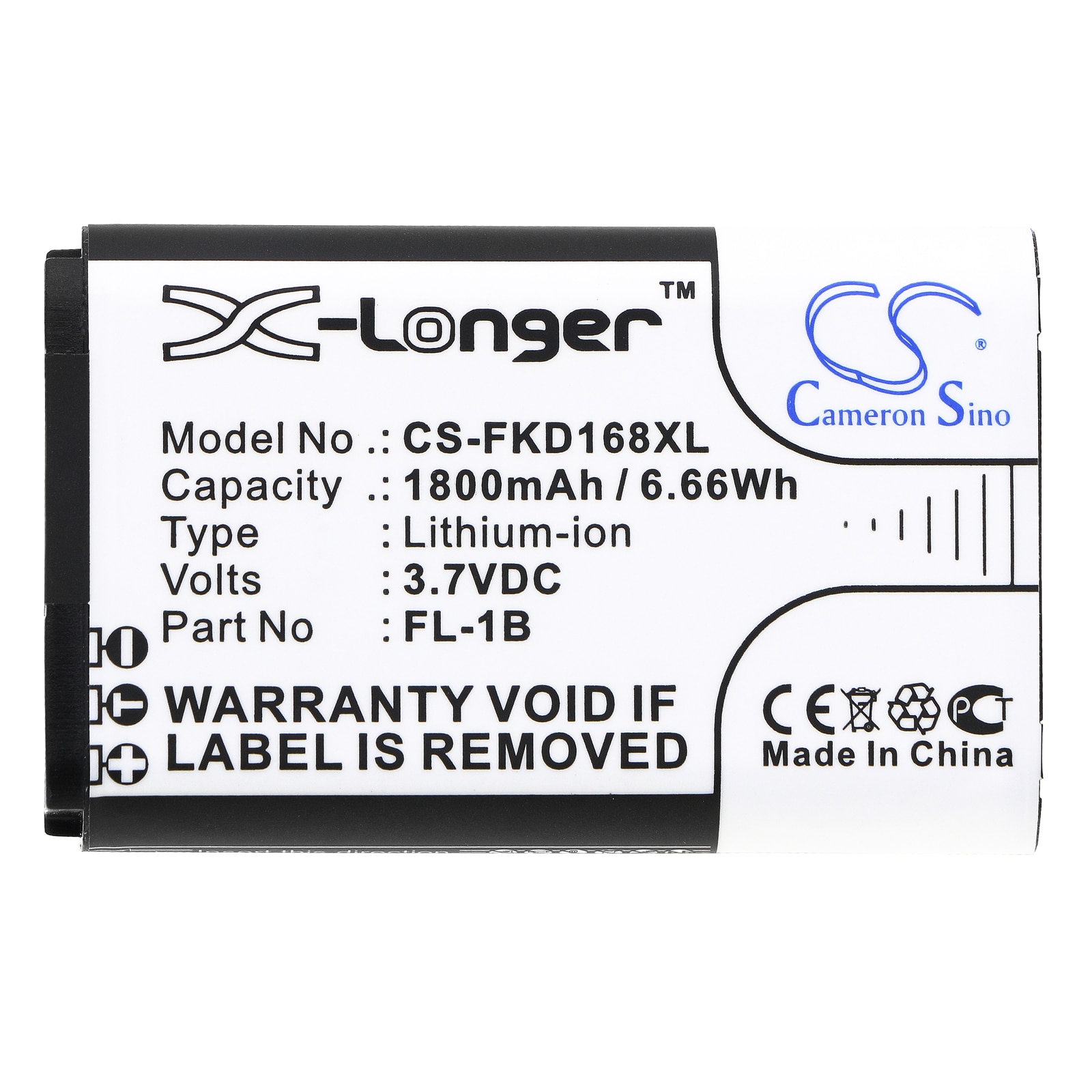 Batteri for test, undersøkelse, utstyr for Fukuda EK-168G, EK-268G, EK-468G