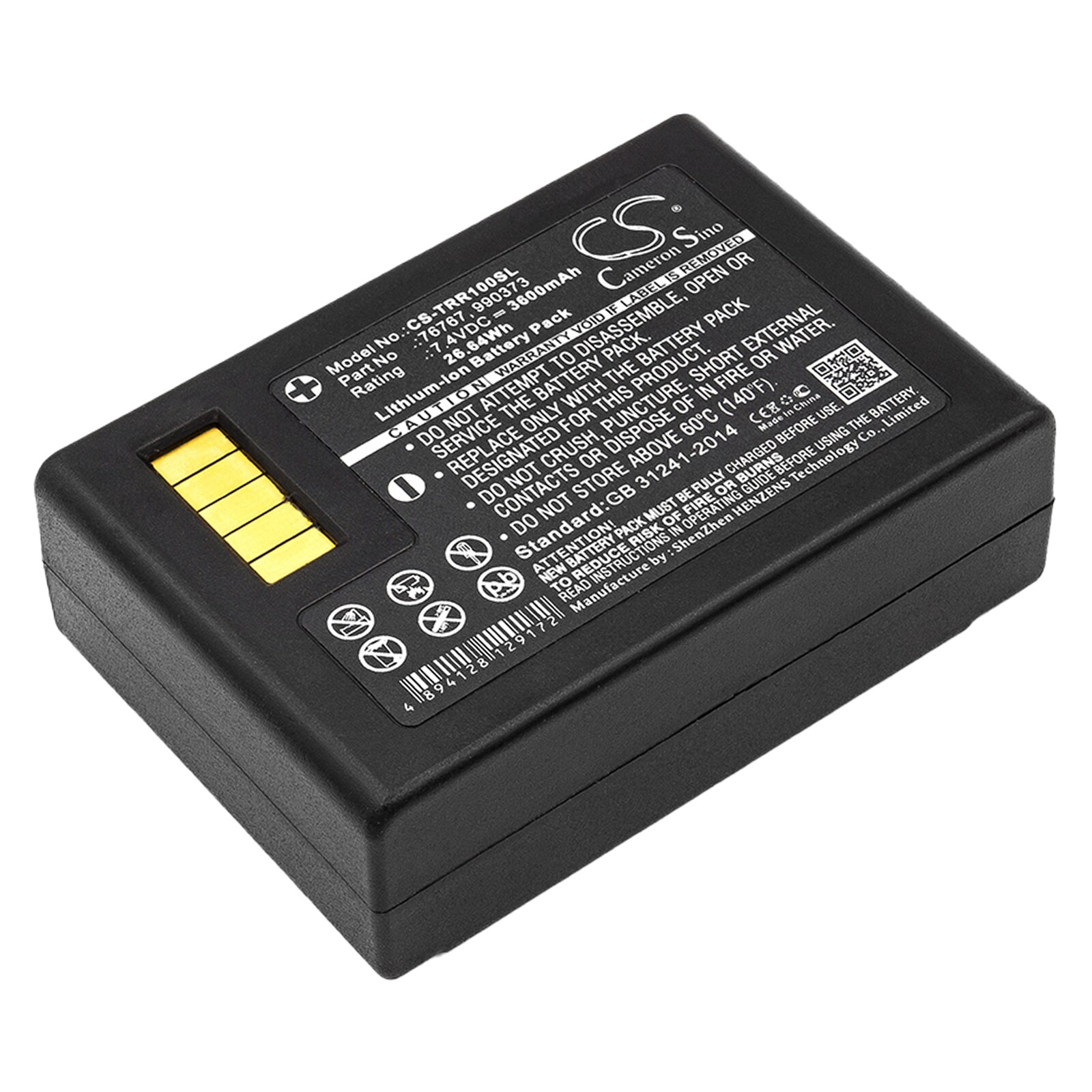 Batteri for test, oppmåling, utstyr for Trimble R10, V10, R10 GNSS