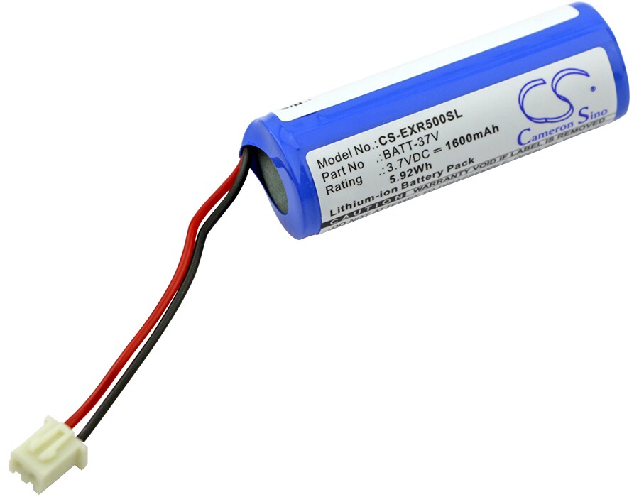Batteri for test, undersøkelse, utstyr for Extech VIR50, VIR 50