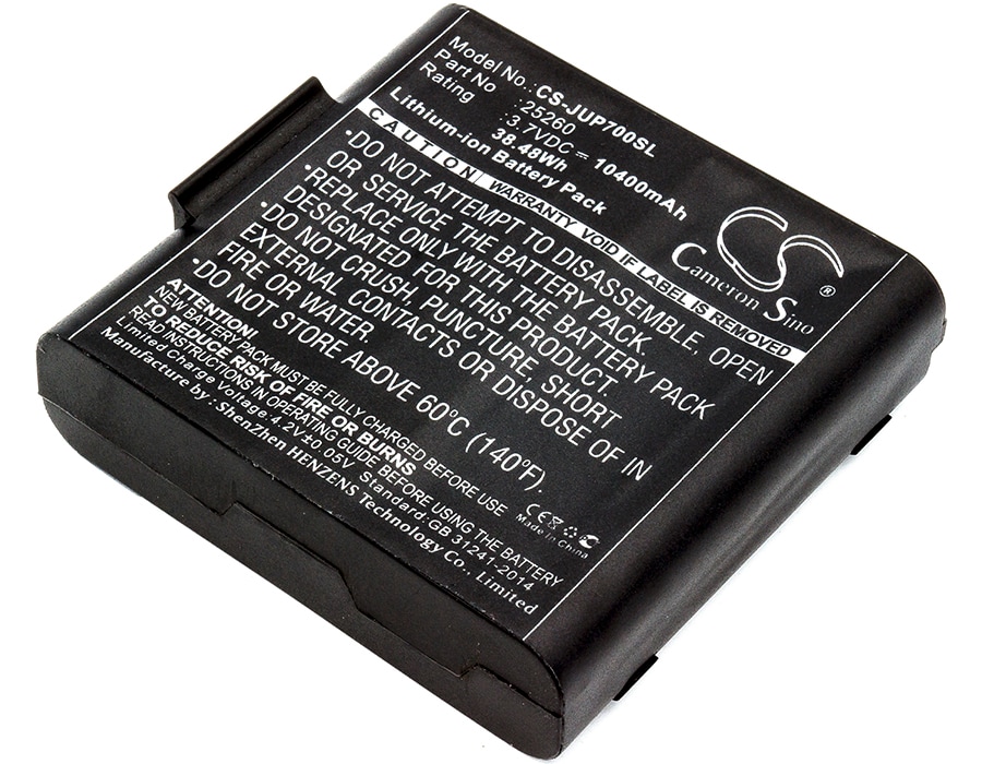 Batteri for test, undersøkelse, utstyr for Juniper Mesa 2, MS2, 7" Mesa 2