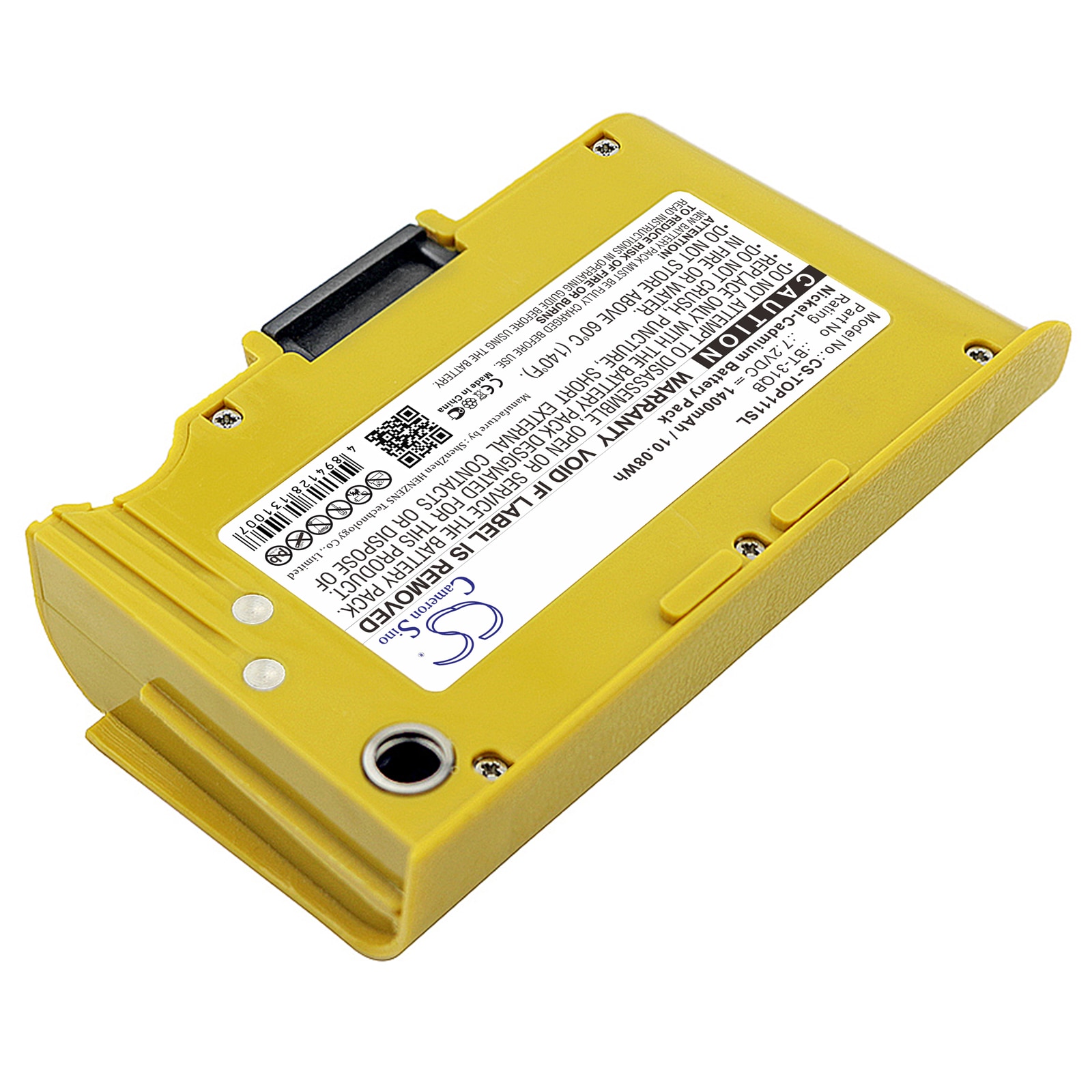Batteri for test, undersøkelse, utstyr for Topcon 111C, 101C, DL-100 osv.