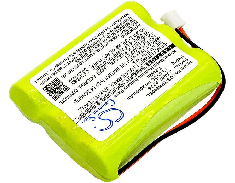 Batteri for test, undersøkelse, utstyr for TPI HXG-2D, 712 og andre