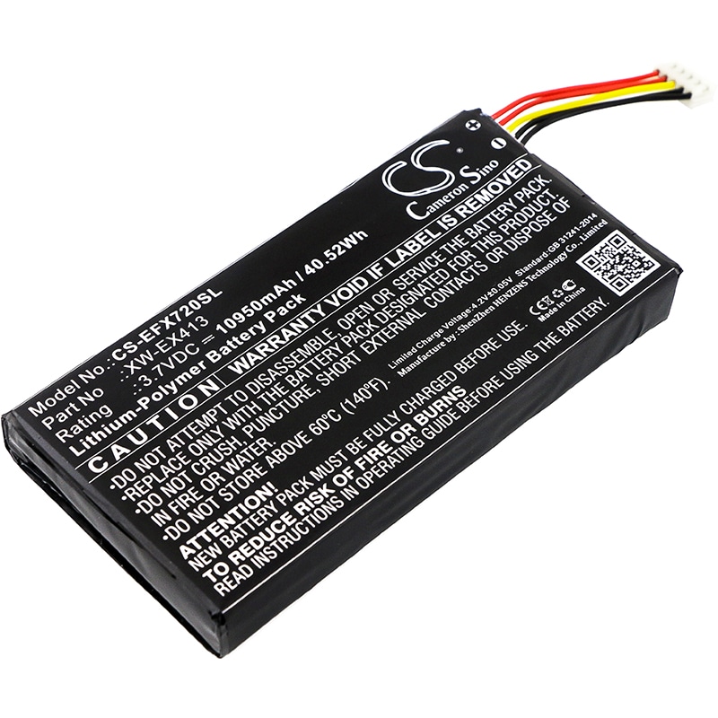 Batteri for test, undersøkelse, Utstyr for IDEAL Quad Micro OTDR, OTDR II, R230052 og andre.