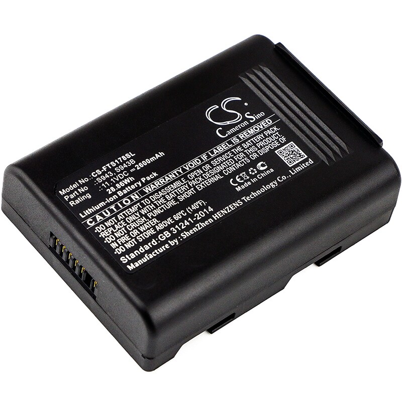 Batteri for test, undersøkelse, utstyr for Fitel S121A, S121M4, S122A og andre.