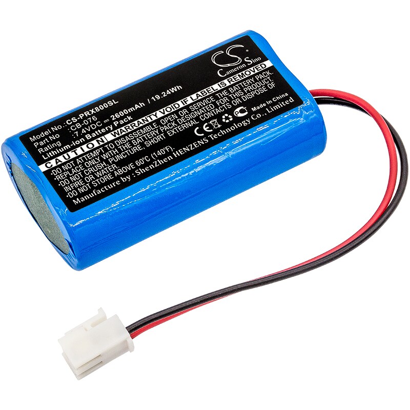 Batteri for test, undersøkelse, utstyr for Promax 8 Premium, 8 Premium CATV Analyser