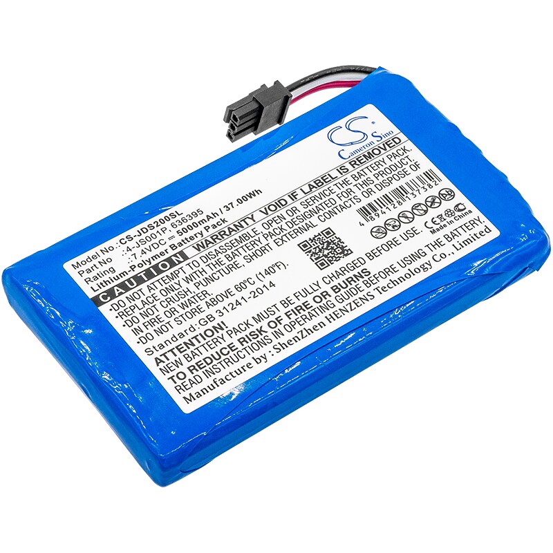 Batteri for test, undersøkelse, utstyr for JDSU VIAVI MTS-2000, Smart OTDR og andre.