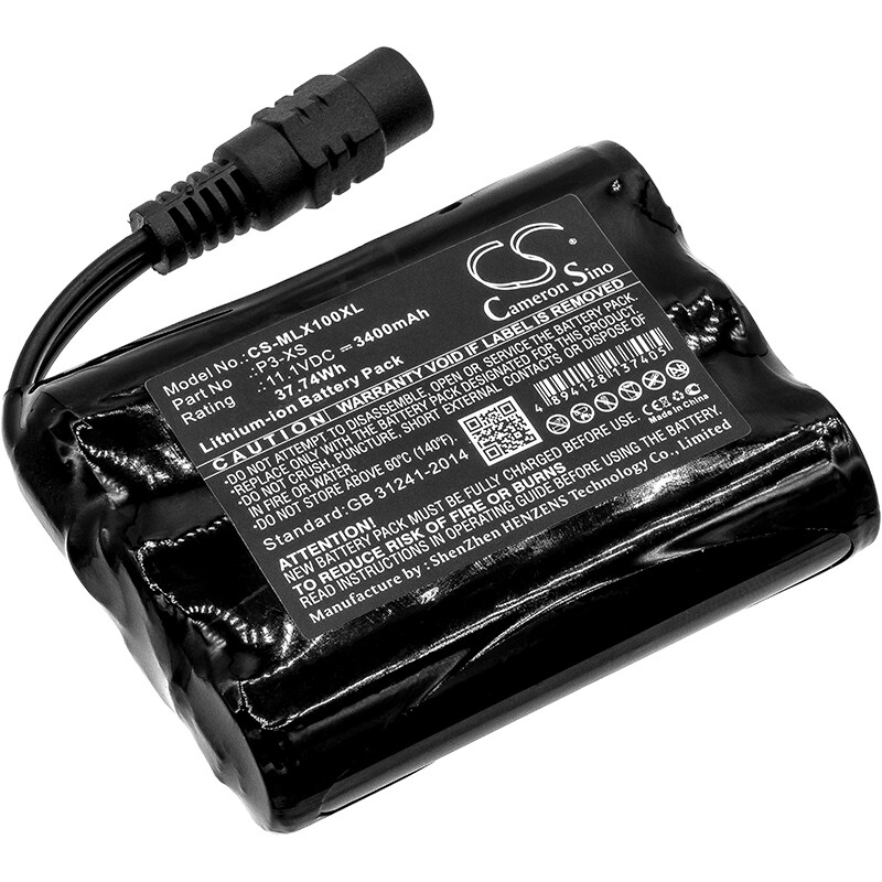 Batteri for test, undersøkelse, utstyr for Minelab Sovereign XS