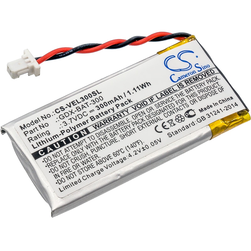 Batteri for test, undersøkelse, utstyr for Vernier Go Direct Colorimeter etc.
