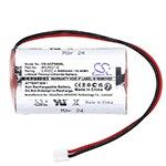 Batteri for test, undersøkelse, utstyr for Actaris CF560, Echo 2 og andre