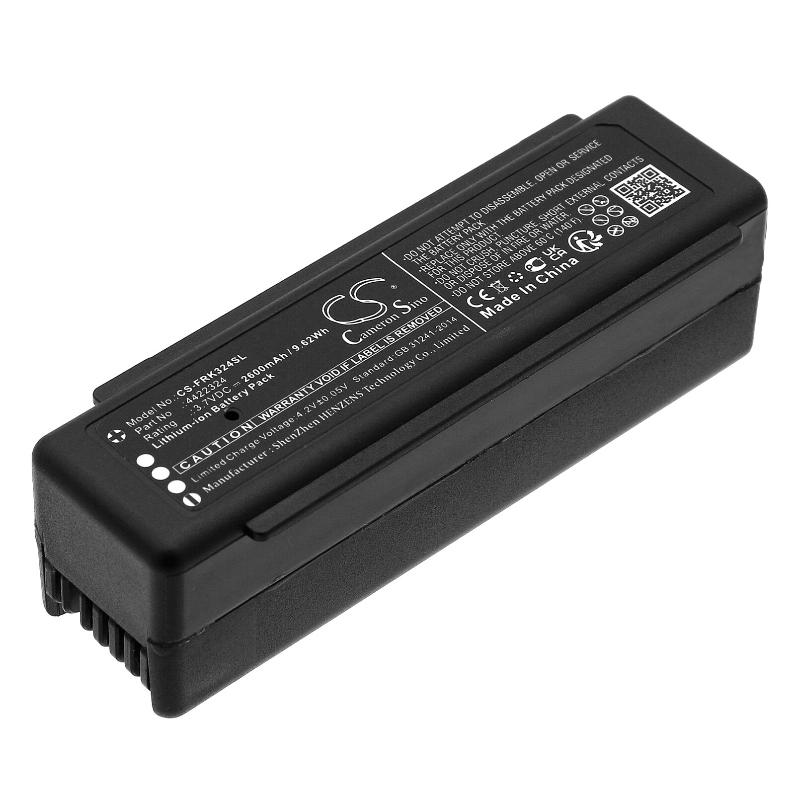 Batteri for test, undersøkelse, utstyr for Fluke Raytek Raynger 3i Plus