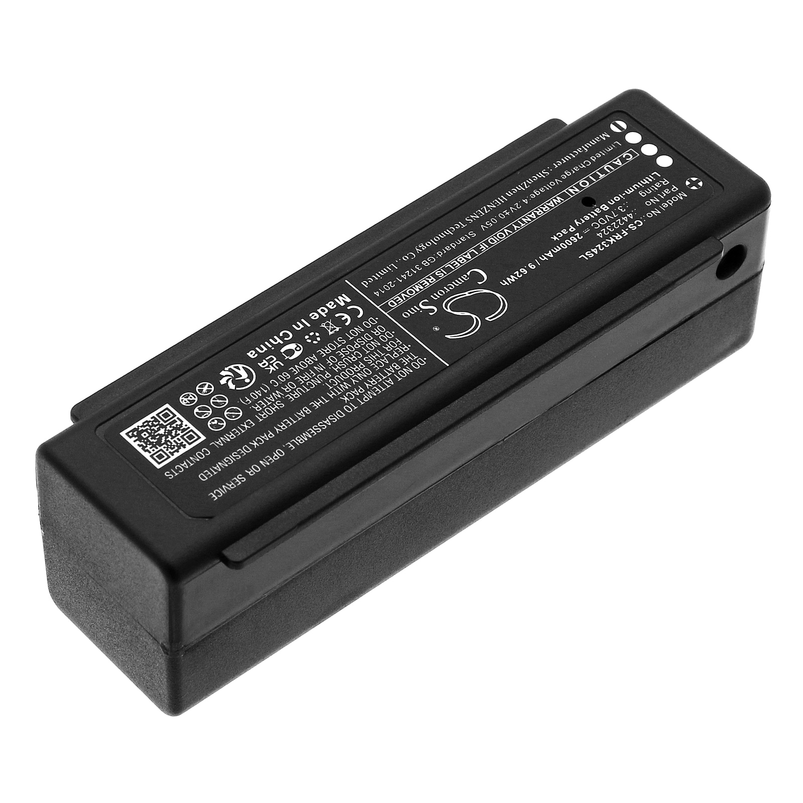 Batteri for test, undersøkelse, utstyr for Fluke Raytek Raynger 3i Plus