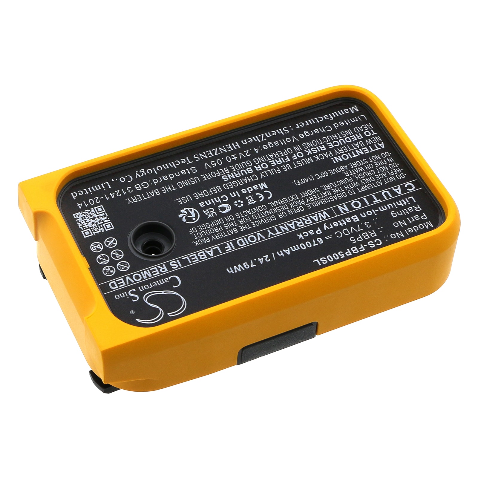 Batteri for test, undersøkelse, utstyr for Fluke 6XG45, PLS 180G, 6XG46 og andre