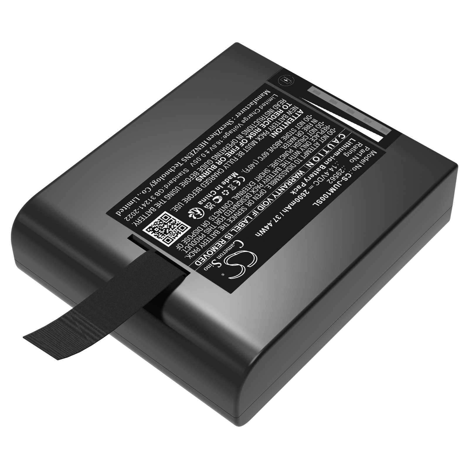 Batteri for test, undersøkelse, utstyr for Juniper Mesa Pro, Mesa Pro 10"
