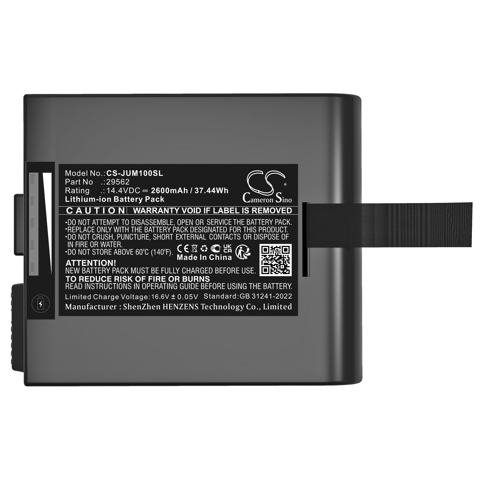 Batteri for test, undersøkelse, utstyr for Juniper Mesa Pro, Mesa Pro 10"
