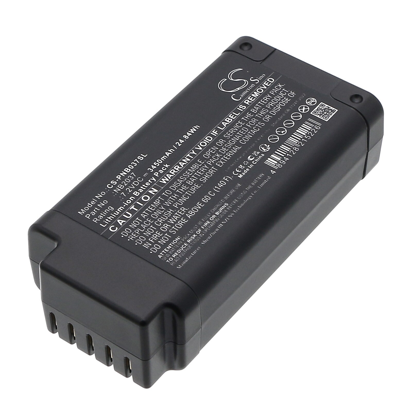 Batteri for test, undersøkelse, utstyr for Olympus EPOCH 6LS, EPOCH 6LT