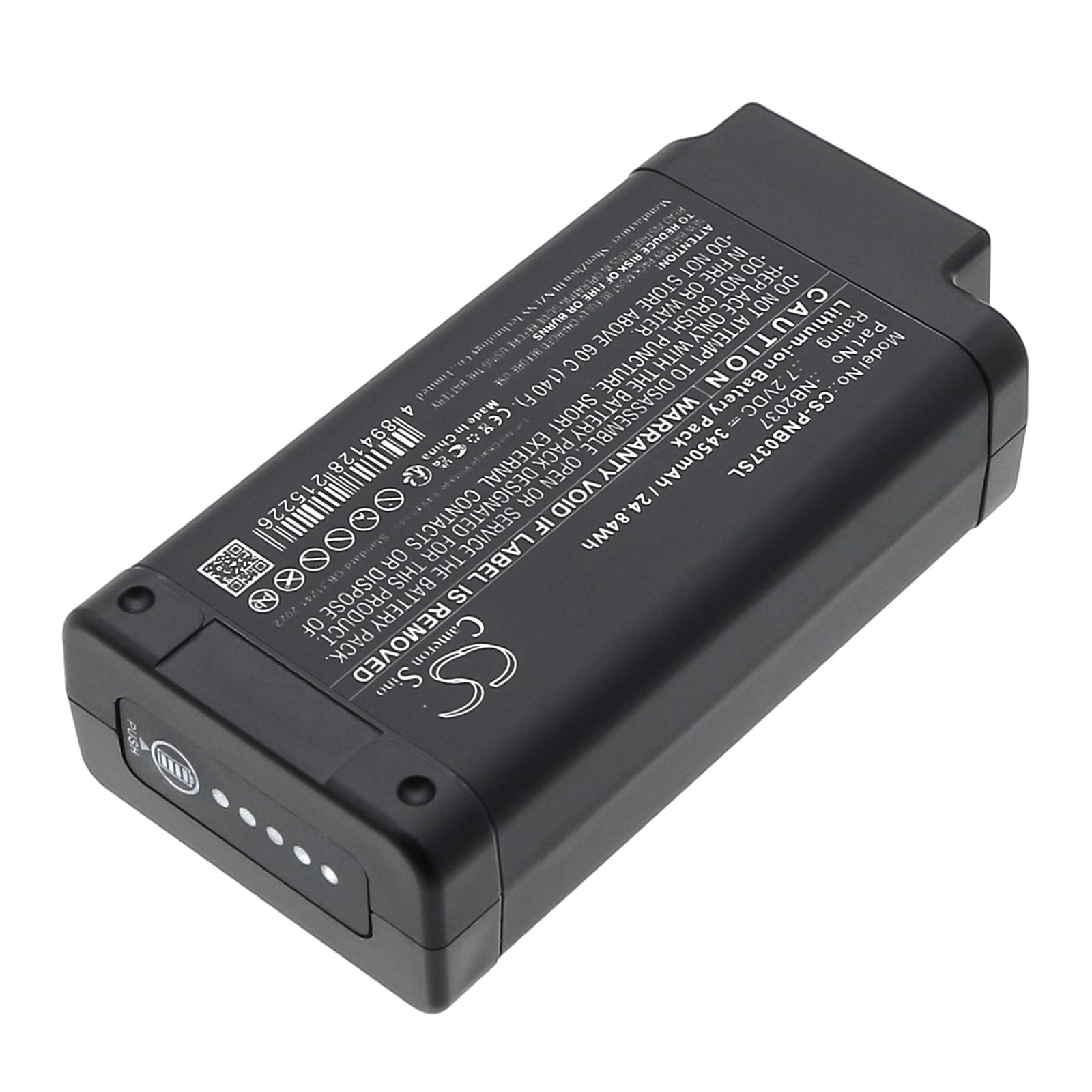 Batteri for test, undersøkelse, utstyr for Olympus EPOCH 6LS, EPOCH 6LT