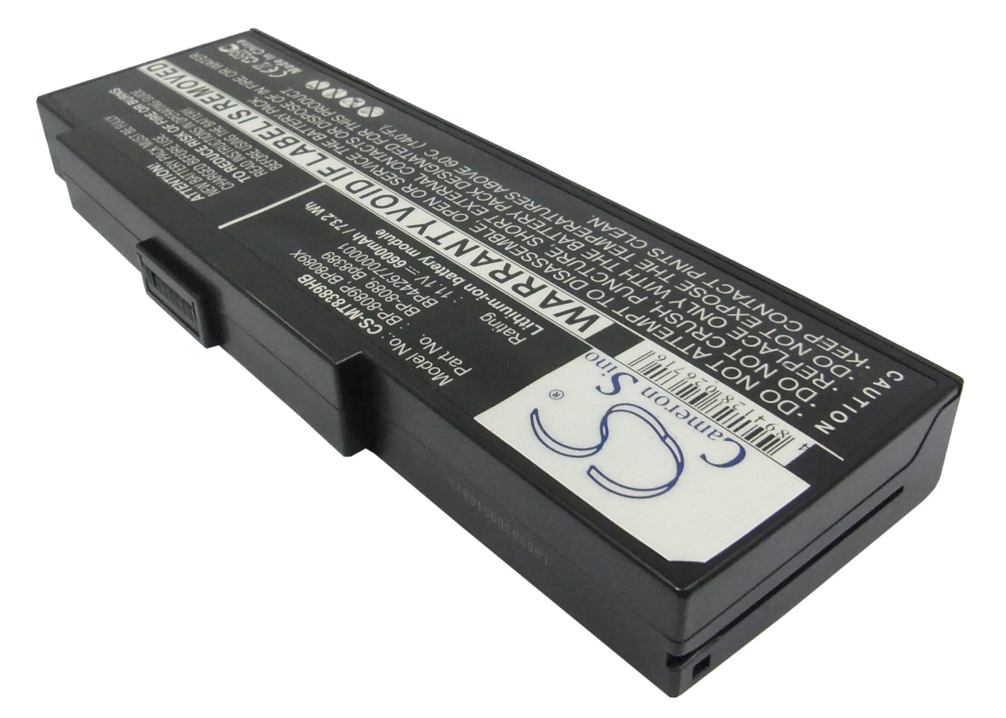 Batteri til bærbar PC for Mitac MiNote 8889, MiNote 8389, MiNote 8089 og andre.