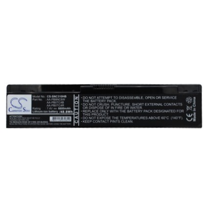 Batteri til bærbar PC for Samsung NP-N310, NP-N310-KA03, NP-N310-KA04 og andre.