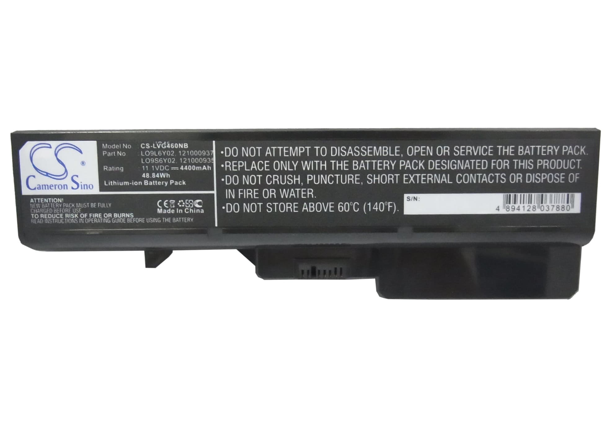 Batteri til bærbar PC for Lenovo IdeaPad G460, IdeaPad G460 0677 og andre.