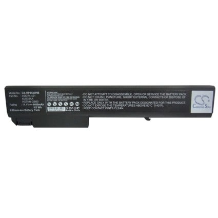 Batteri til bærbar PC for HP EliteBook 8530p, EliteBook 8530w og andre