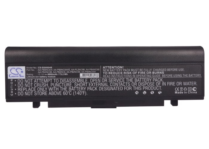 Batteri til bærbar PC for Samsung M60 Aura T5450 Chartiz og andre.