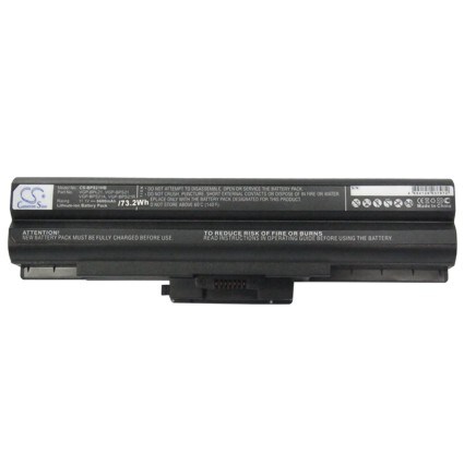 Batteri til bærbar PC for Sony VAIO VGN-AW41JF, VAIO VGN-AW41MF og andre.