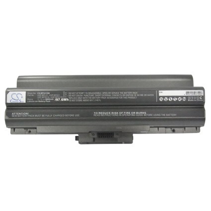 Batteri til bærbar PC for Sony VAIO VGN-AW41JF, VAIO VGN-AW41MF og andre.