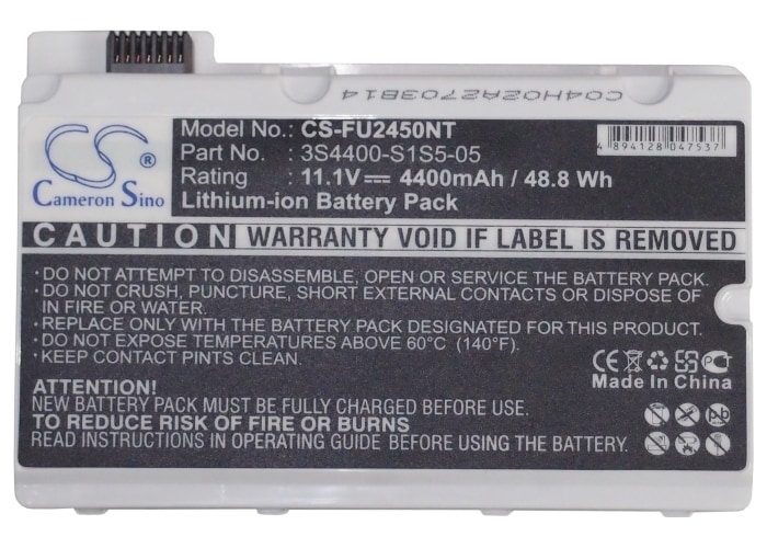 Batteri til bærbar PC for Uniwill P55IM, P75IM0