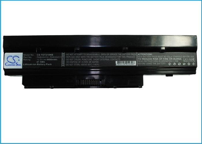 Batteri til bærbar PC for Toshiba Satellite T210D, Satellite T215D og andre.