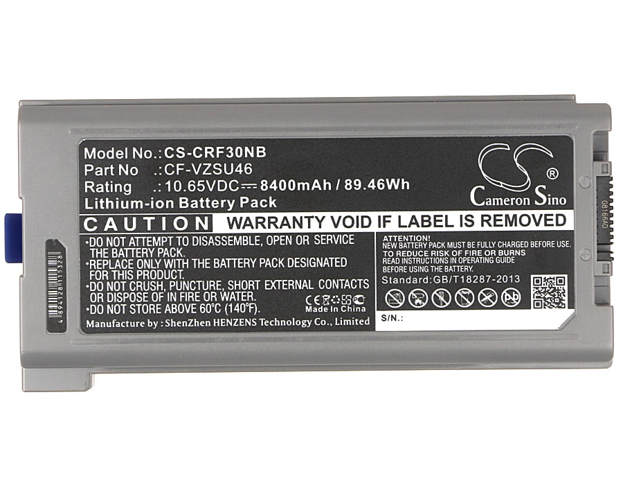 Batteri til bærbar PC for Panasonic Toughbook CF-30, Toughbook CF-31 og andre.
