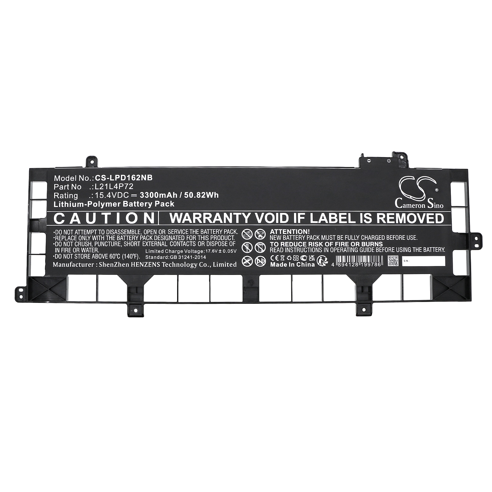 Batteri til bærbar PC for Lenovo ThinkPad P16s Gen 2 (Intel) 21HK0002VN og andre.