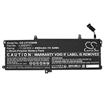 Batteri til bærbar PC for Lenovo ThinkPad X13 Yoga G2 20W8001JCK og andre.