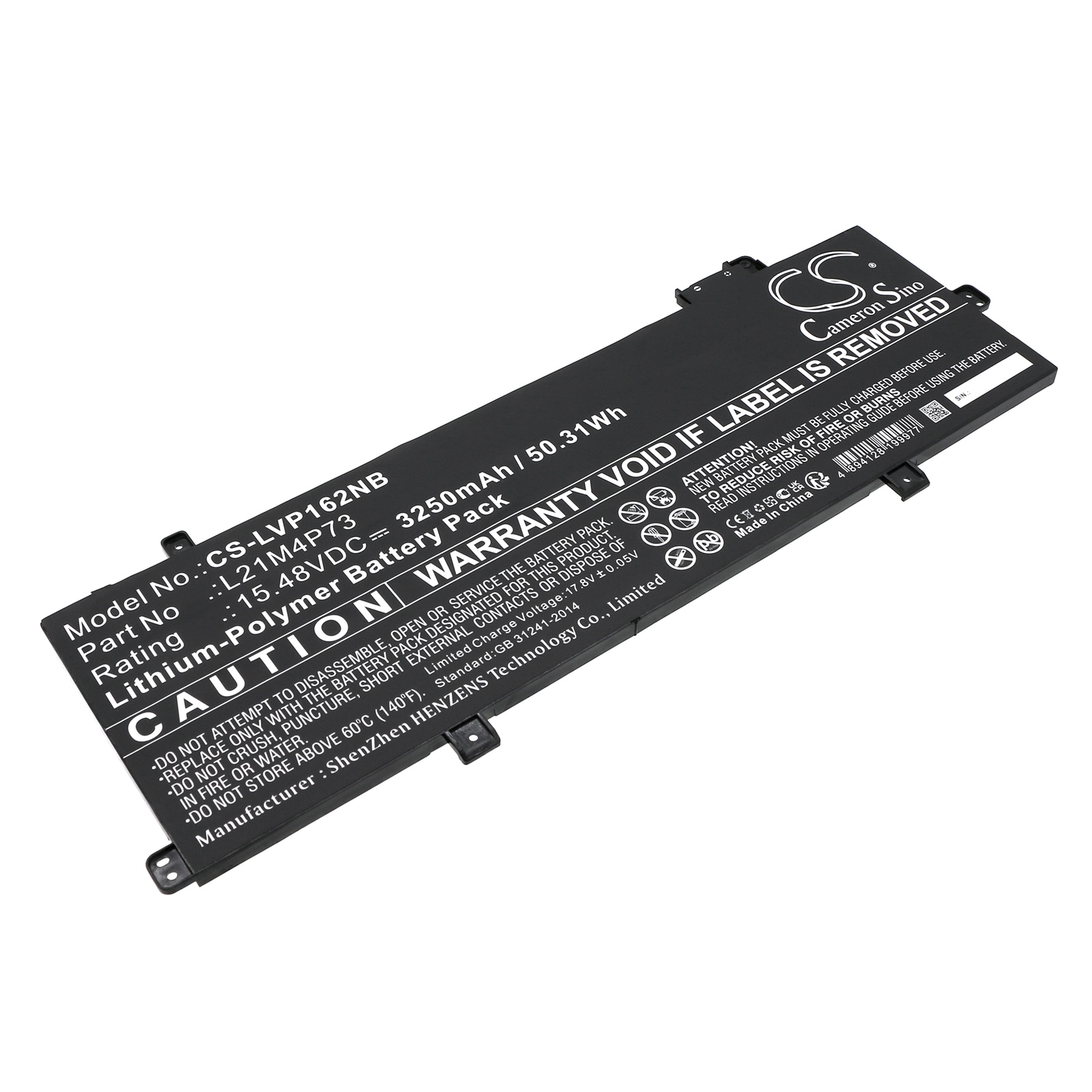 Batteri til bærbar PC for Lenovo ThinkPad P16s Gen 1 (Intel) 21BT008CRA og andre.