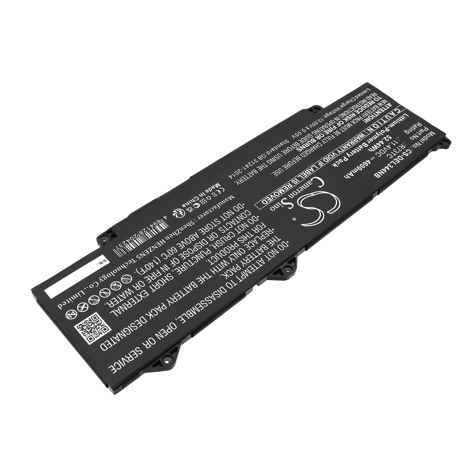 Batteri til bærbar PC for DELL Precision 3480, Precision 3590 og andre.