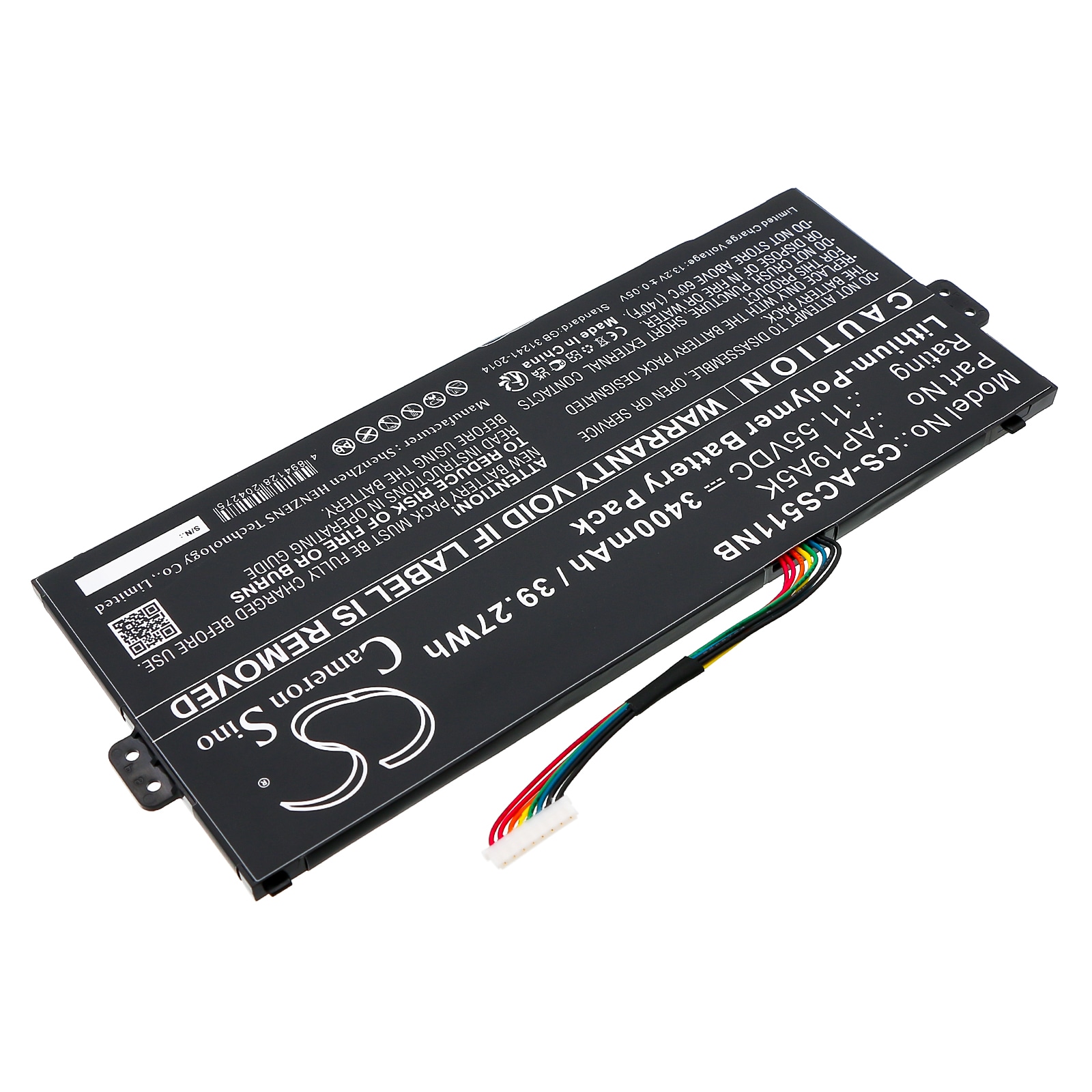 Batteri til bærbar PC for Acer Chromebook Spin 511 R752T-C3M5 og andre