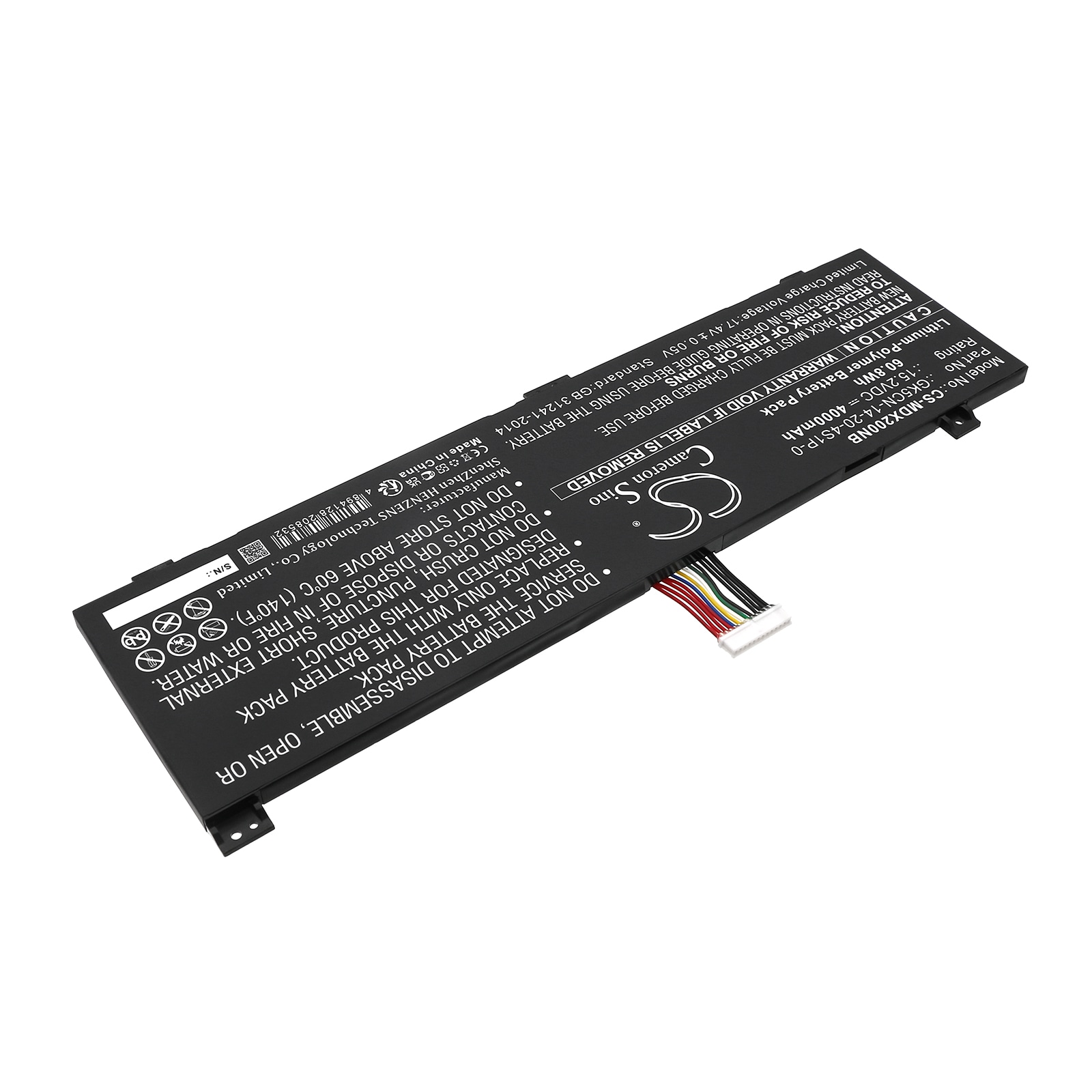 Batteri til bærbar PC for Schenker XMG Core 15, XMG Core 17, XMG Core 15 M22 og andre.