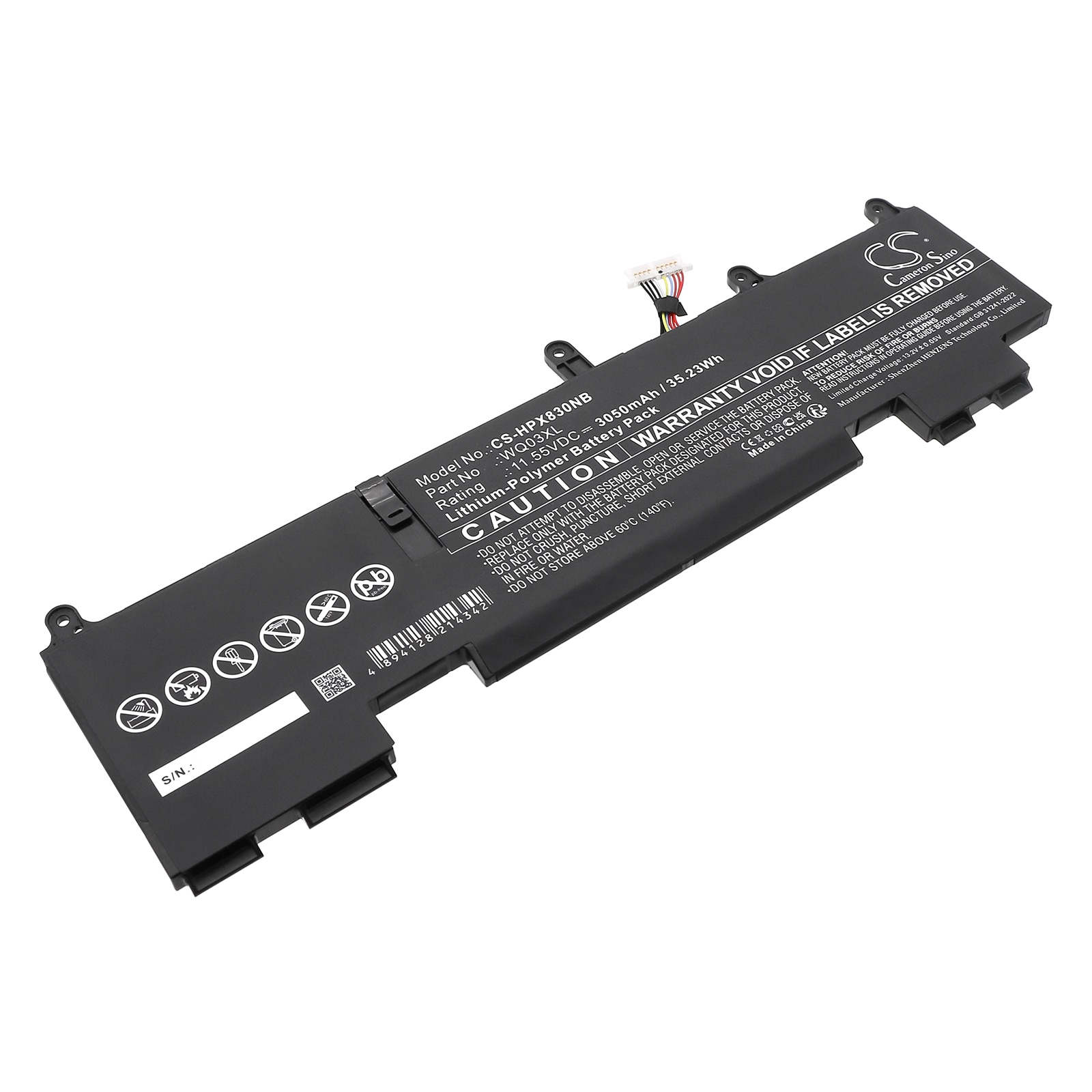 Batteri til bærbar PC for HP Elite X360 1040 14 G10, Elite X360 830 G10