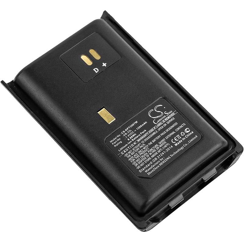Batteri for Toveis-radio for Kirisun PT-3300, PT-3500, PT-3800