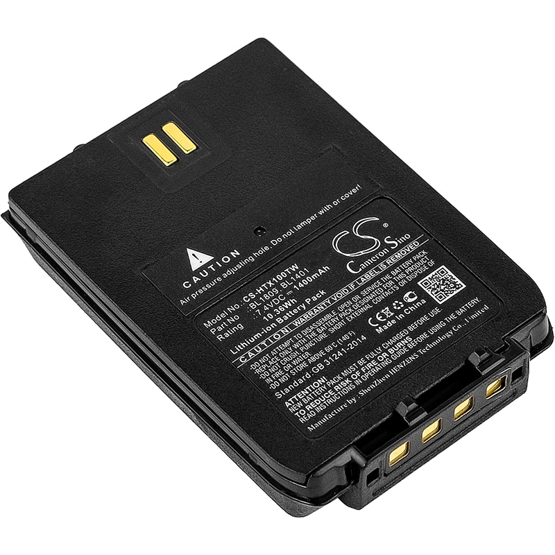 Batteri for Toveis radio for HYT X1e, X1p