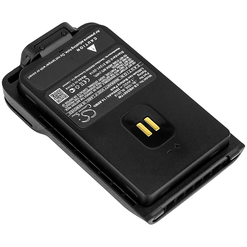 Batteri for Toveis-radio for Hytera BD500, BD505, BD555