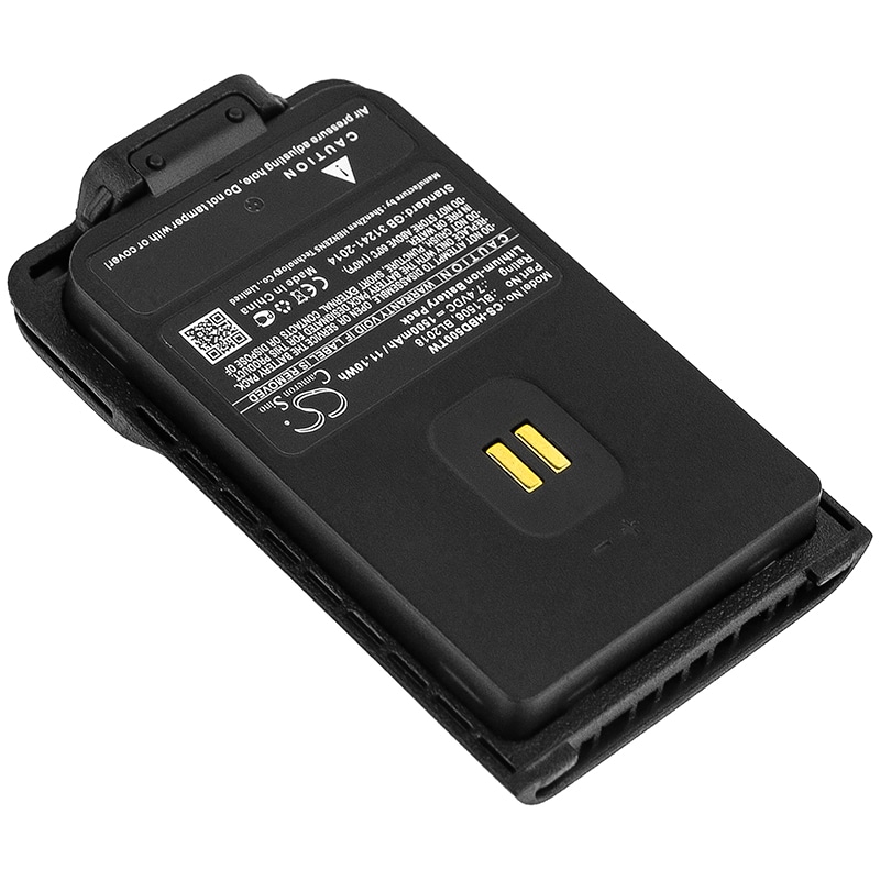 Batteri for Toveis-radio for Hytera BD500, BD505, BD555