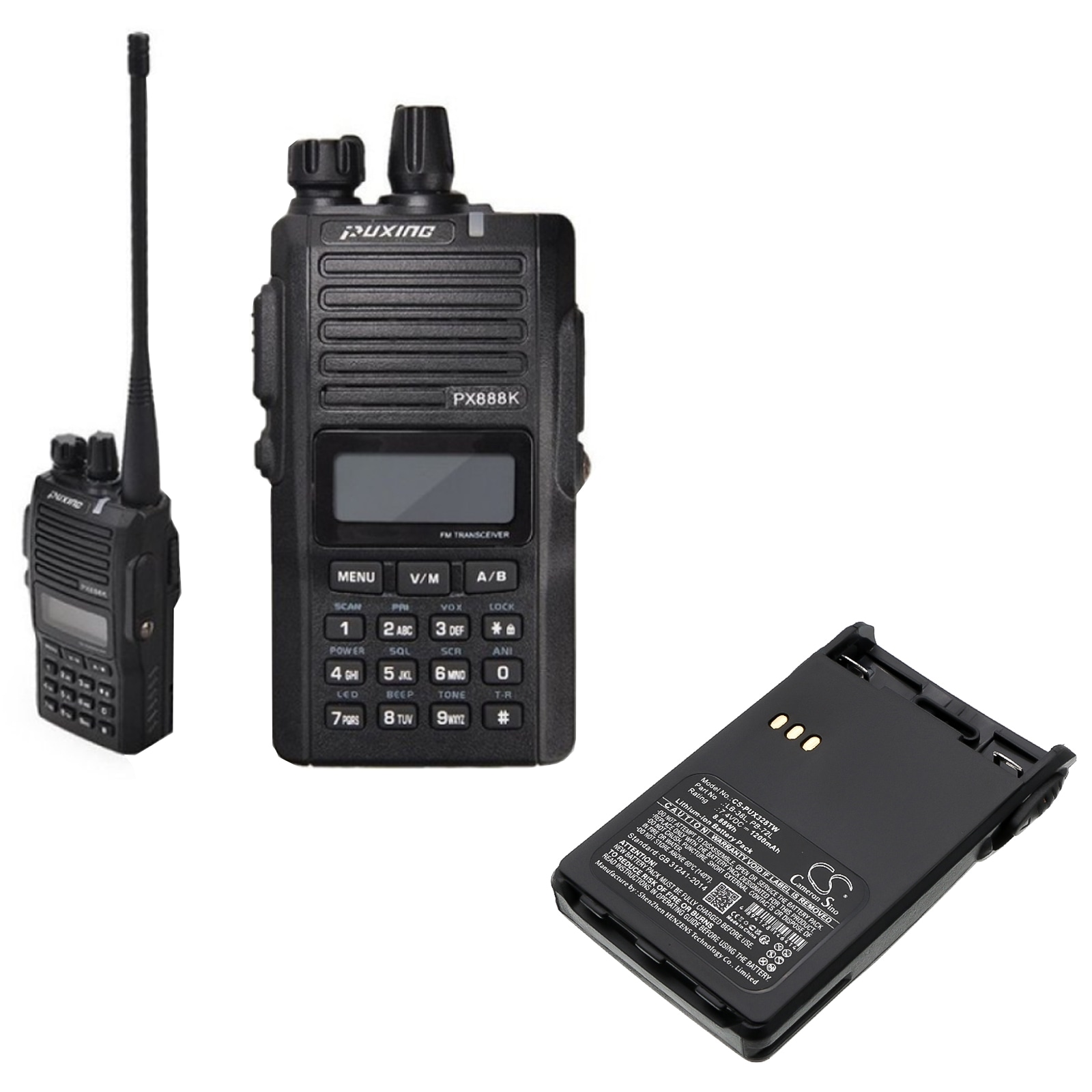 Batteri for Toveis-radio for LUITON LT-3268