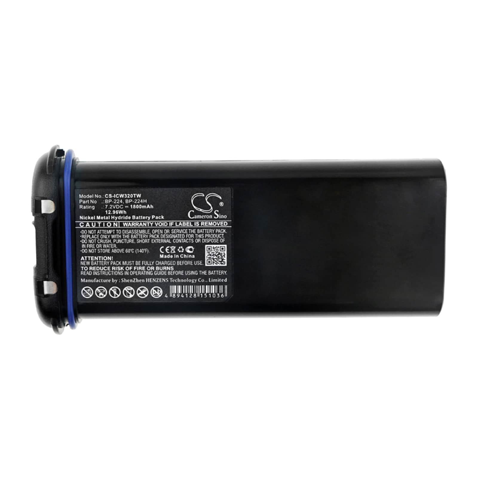 Batteri for Toveis-radio for Icom IC-M32, IC-IC-M31, IC-IC-M2A og andre.