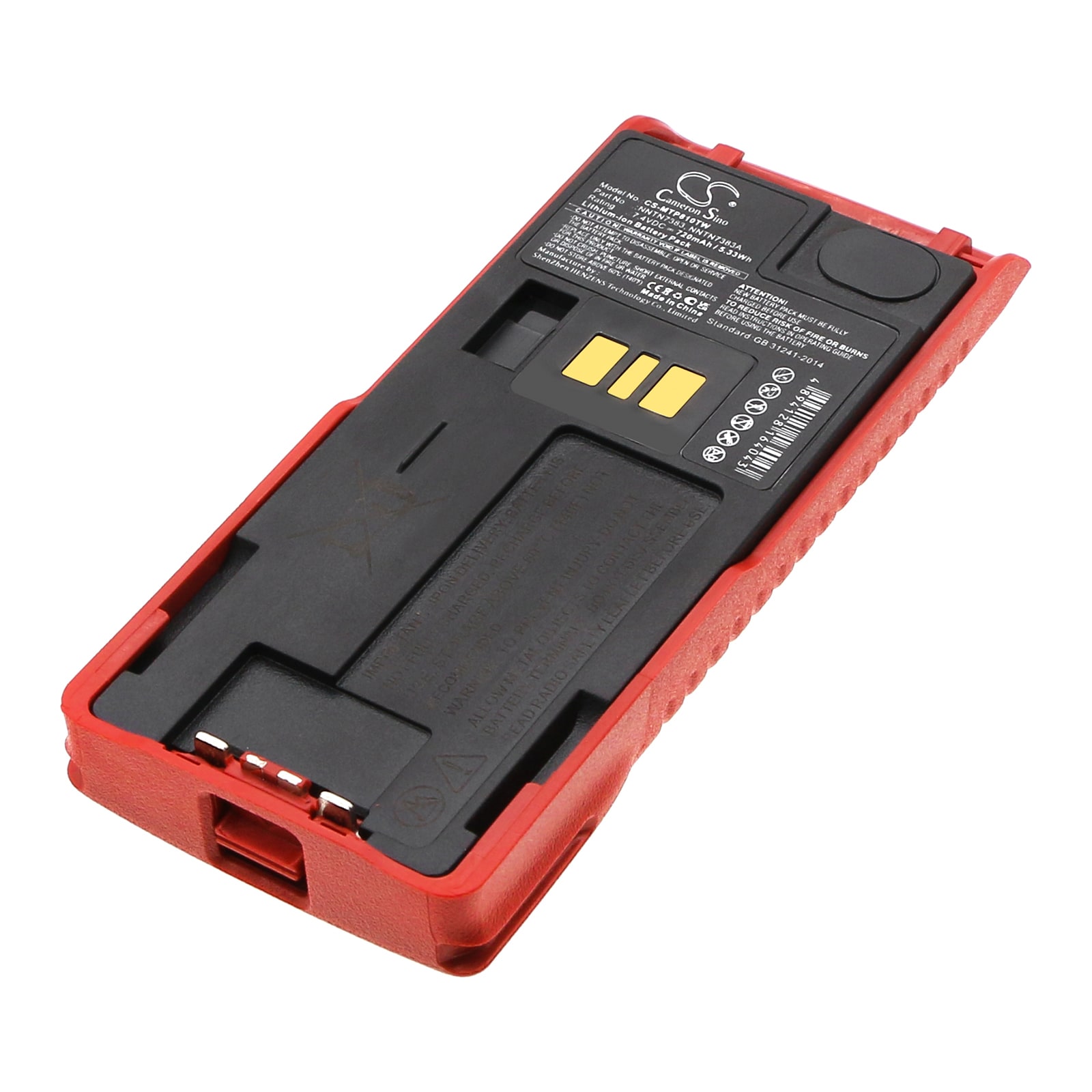 Batteri for Toveis-radio for Motorola MTP810Ex, MTP850Ex