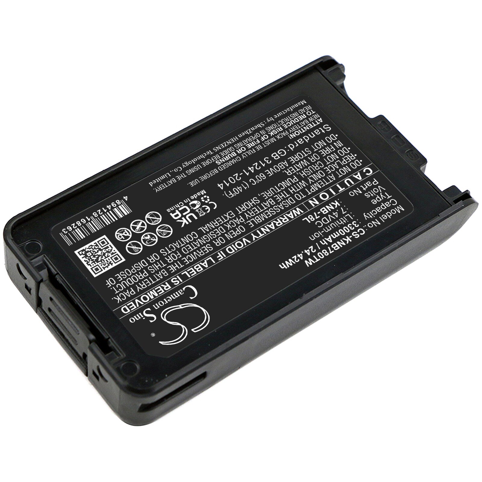Batteri for Toveis radio for Kenwood TK-2140, TK-3140, TK-2148 etc.