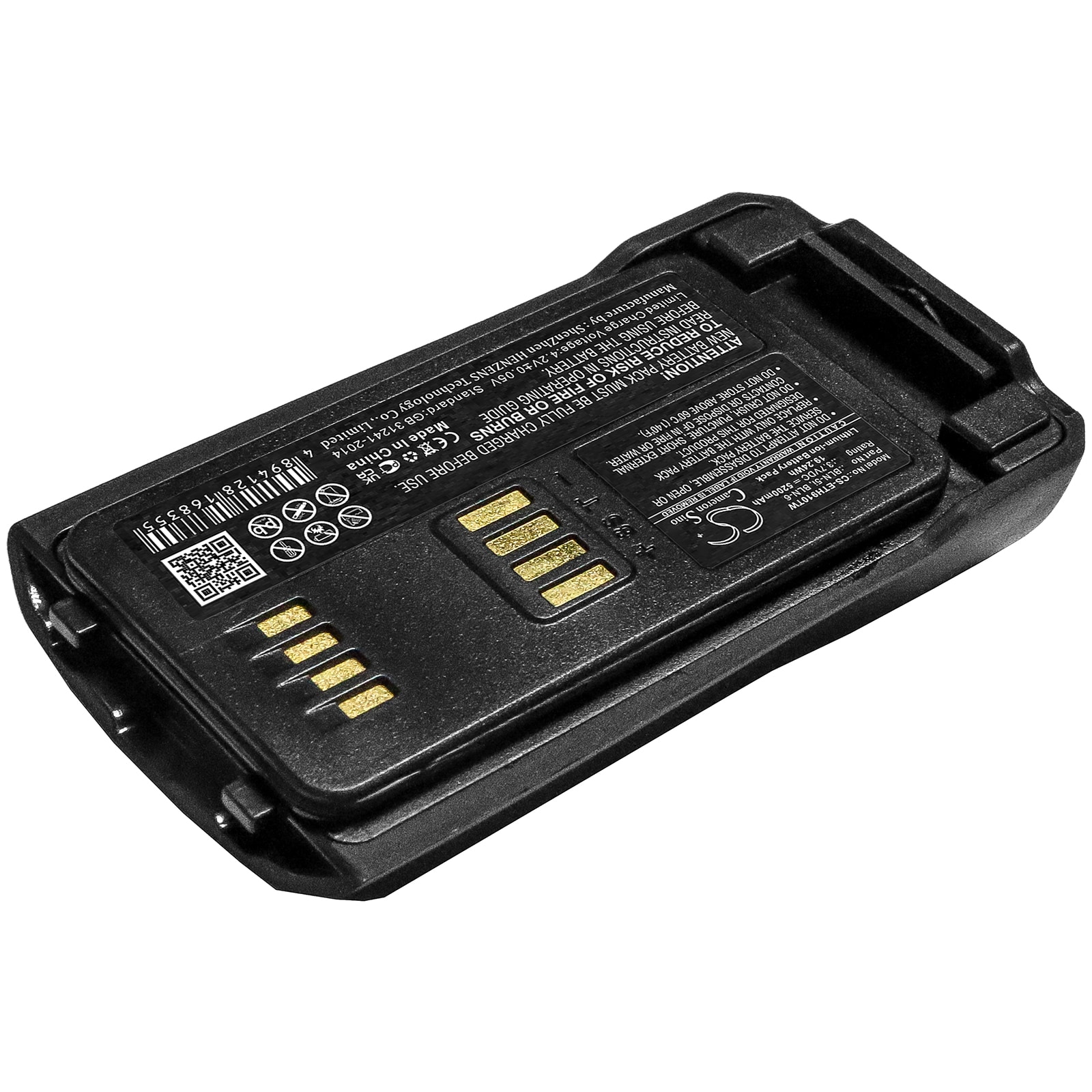 Batteri for Toveis-radio for Airbus THR9, THR9i, THR9 C-30 og andre.
